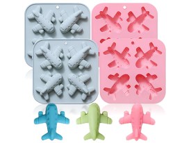 Molde silicona 4 aviones